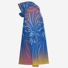 All-Over Men's Athletic Hoodie-Bird's Eye 160 GSM