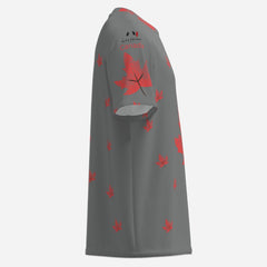 All-Over Print Men's O Neck T-Shirt-Reinforced Neckline