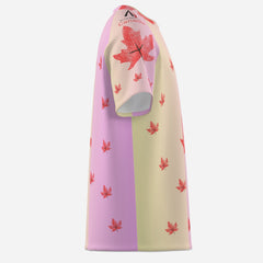 All-Over Print Men's Raglan Neck Short Sleeve