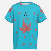 All-Over Print Men's Raglan Neck Short Sleeve