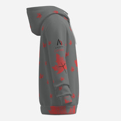 All-Over Print Men's Thin Hoodie Soft &Quick Dry