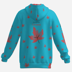 All-Over Print Men's Thin Hoodie Soft &Quick Dry