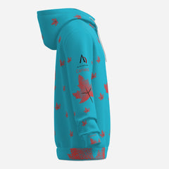 All-Over Print Men's Thin Hoodie Soft &Quick Dry