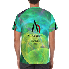 Men's ShortSleeve TShirt Customized Services ALFA 707 ALFA 7773