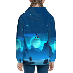 Teen Zip Up Hoodie (Without Cord) Customized Services