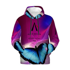 Mens Hoodie with Pockets Customized Services ALFA 7775