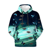 Mens Hoodie with Pockets Customized Services ALFA 99991