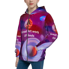 Teen Zip Up Hoodie (Without Cord) Customized Services ALFA 77732 ALFA 88830