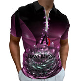 Zip Polo Shirts for Men Slim Fit ALFA 99982 ALFA 99981 ALFA 99975 ALFA 99979