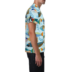 Men's ShortSleeve TShirt Customized Services ALFA 99982