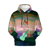 Mens Hoodie with Pockets Customized Services ALFA 99991 ALFA ROCK STAR