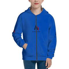 Teen Zip Up Hoodie (Without Cord) Customized Services