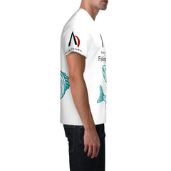 Men's ShortSleeve TShirt Customized Services ALFA FISHING TIME
