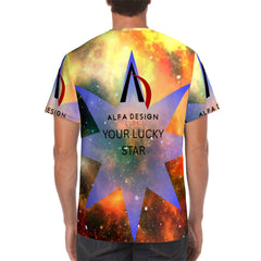 Men's ShortSleeve TShirt Customized Services ALFA 77735 ALFA 77737