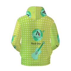 Mens Hoodie with Pockets Customized Services ALFA 99991 ALFA ROCK STAR ALFA I0002 ALFA ROCK STAR 2