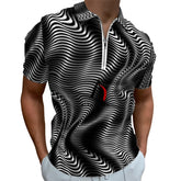 Zip Polo Shirts for Men Slim Fit ALFA K 72 ALFA K 32 ALFA Z 22 ALFA 719