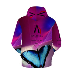 Mens Hoodie with Pockets Customized Services ALFA 7775