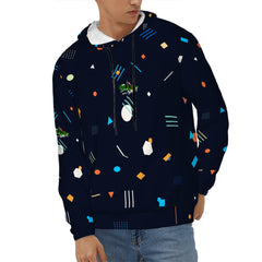 Mens Hoodie with Pockets Customized Services ALFA V V27