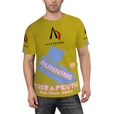 Men's ShortSleeve TShirt Customized Services ALFA RUN GOOD ALFA 3337