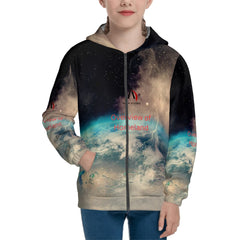 Teen Zip Up Hoodie (Without Cord) Customized Services ALFA 33334 ALFA 33333