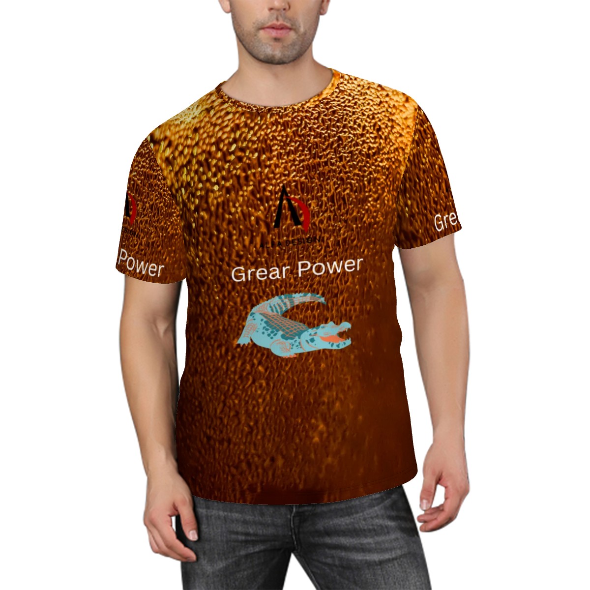 Men's ShortSleeve TShirt Customized Services ALFA   448