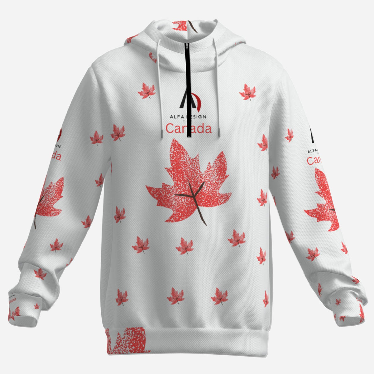 All-Over Print Men's Thin Hoodie Soft &Quick Dry