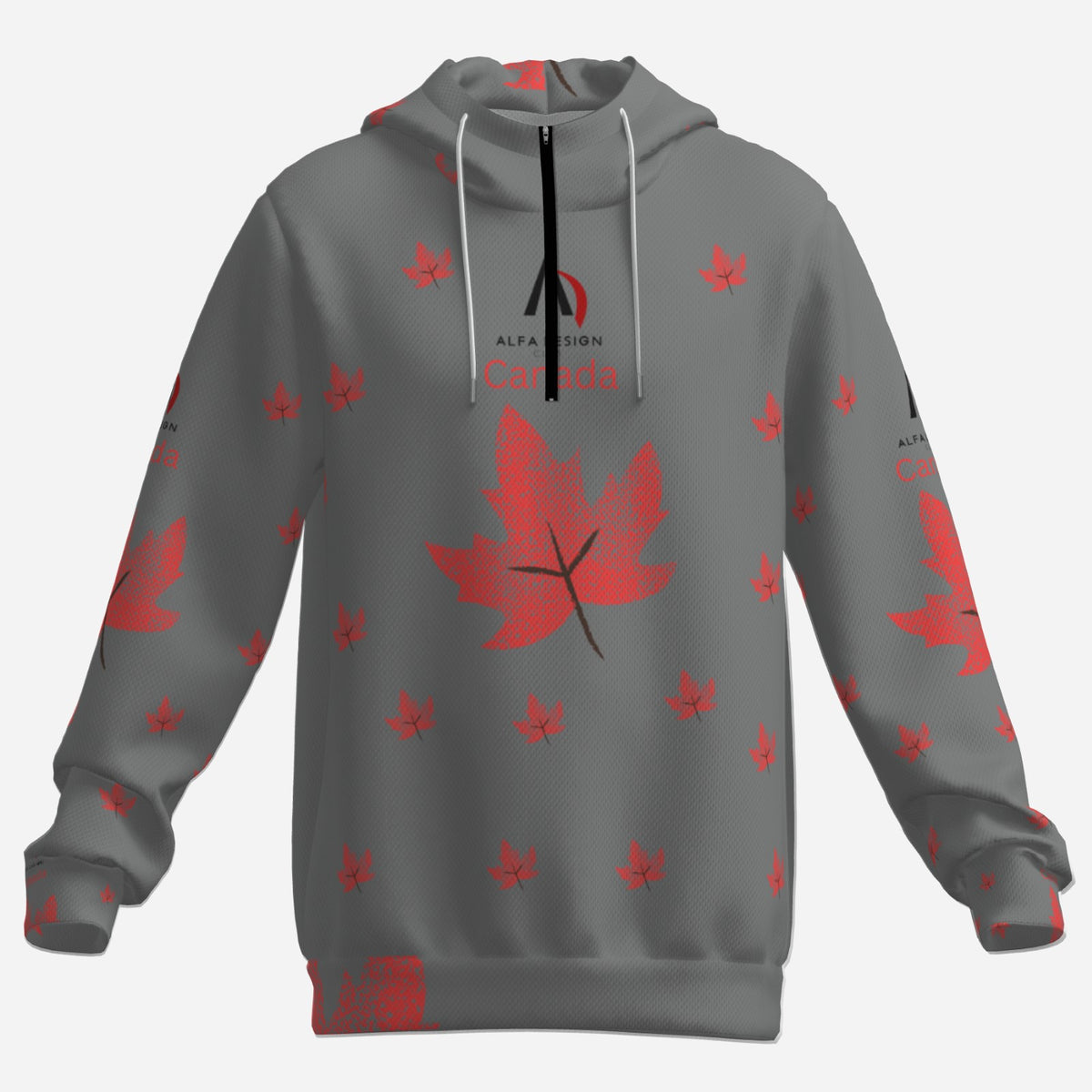 All-Over Print Men's Thin Hoodie Soft &Quick Dry