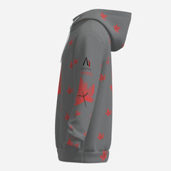 All-Over Print Men's Thin Hoodie Soft &Quick Dry