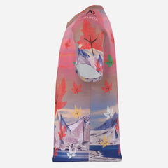 All-Over Print Kids Causal Short Sleeve T-Shirt-Imitation Cotton 170 GSM