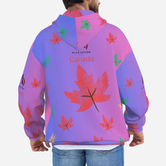 All-Over Print Men's Hoodie with Pocket-Air Layer 200 GSM