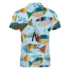 Zip Polo Shirts for Men Slim Fit ALFA   99982 ALFA   99981