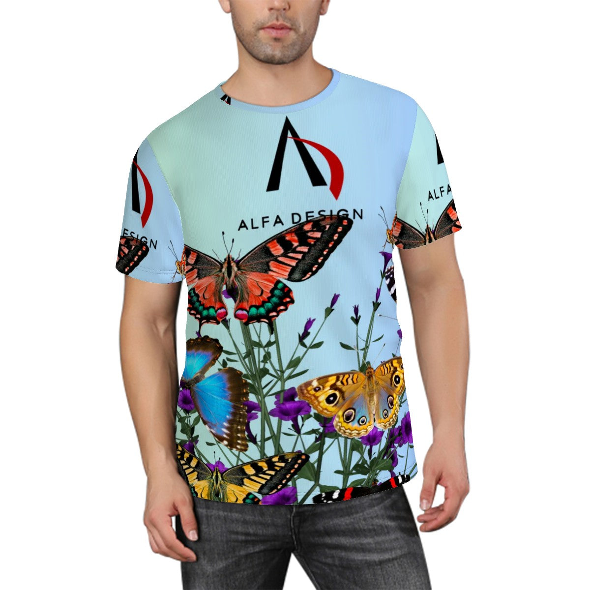 Men's ShortSleeve TShirt Customized Services ALFA  77716 ALFA   77724 ALFA   77726