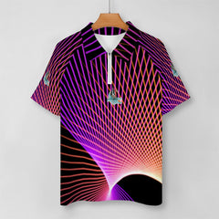 Zip Polo Shirts for Men Relaxed Fit ALFA   RRR15 ALFA   12123 ALFA   12124