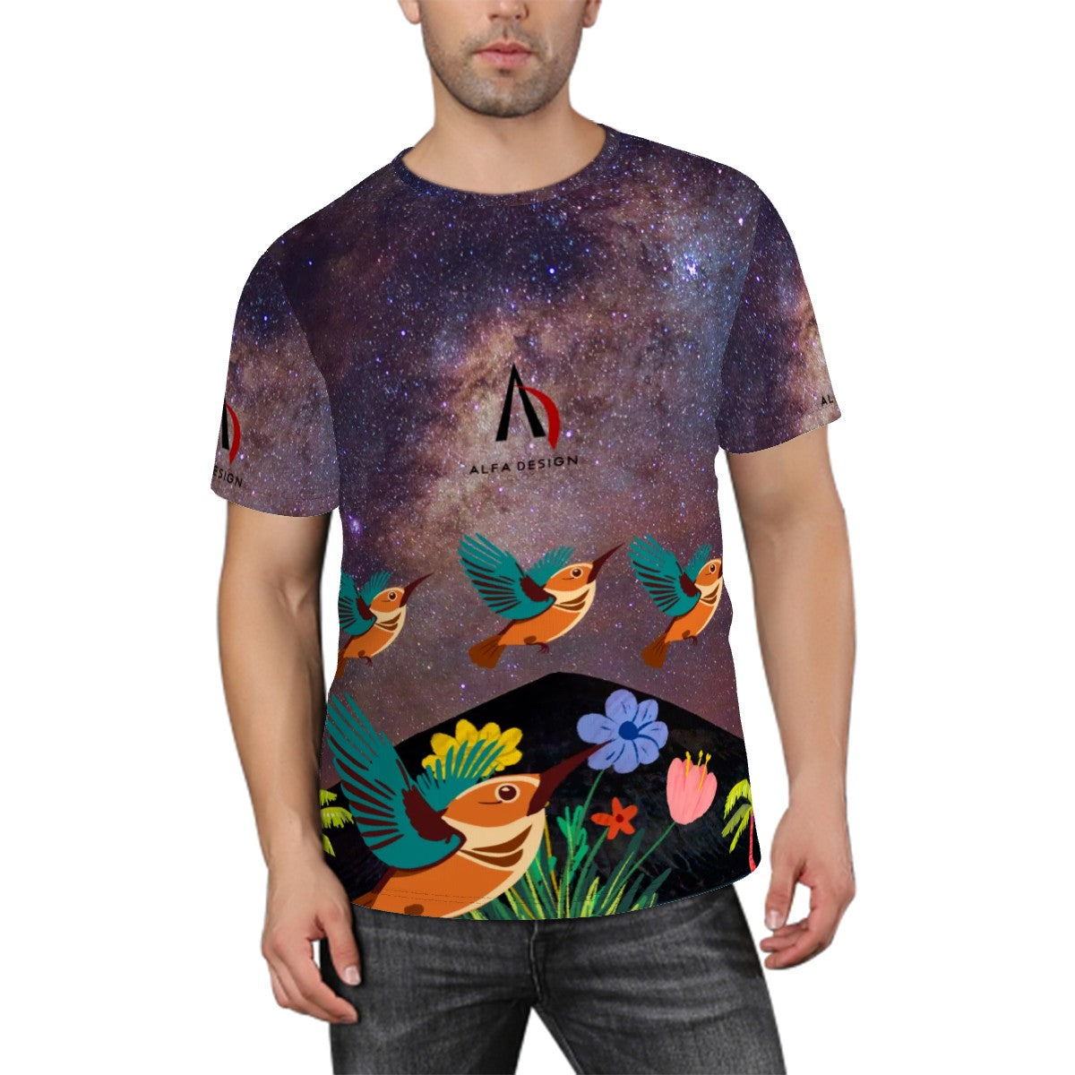 Men's ShortSleeve TShirt Customized Services ALFA  CC71 ALFA   CC63 ALFA   CC=45