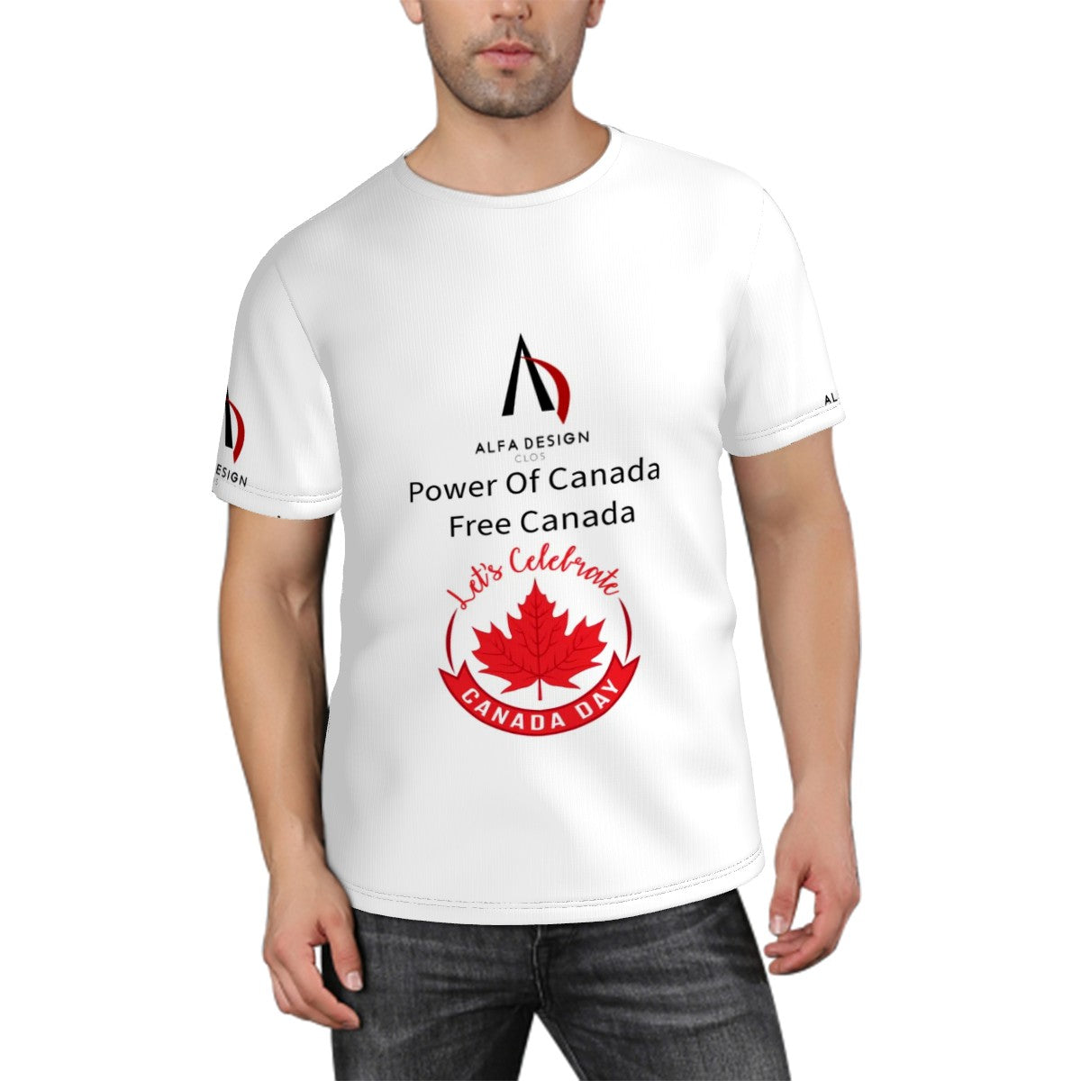 Men's ShortSleeve TShirt Customized Services ALFA    3335 A;LFA   3334