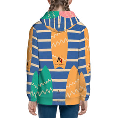 Teen Zip Up Hoodie (Without Cord) Customized Services