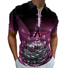 Zip Polo Shirts for Men Slim Fit ALFA   99982 ALFA   99981 ALFA  99975 ALFA   99979