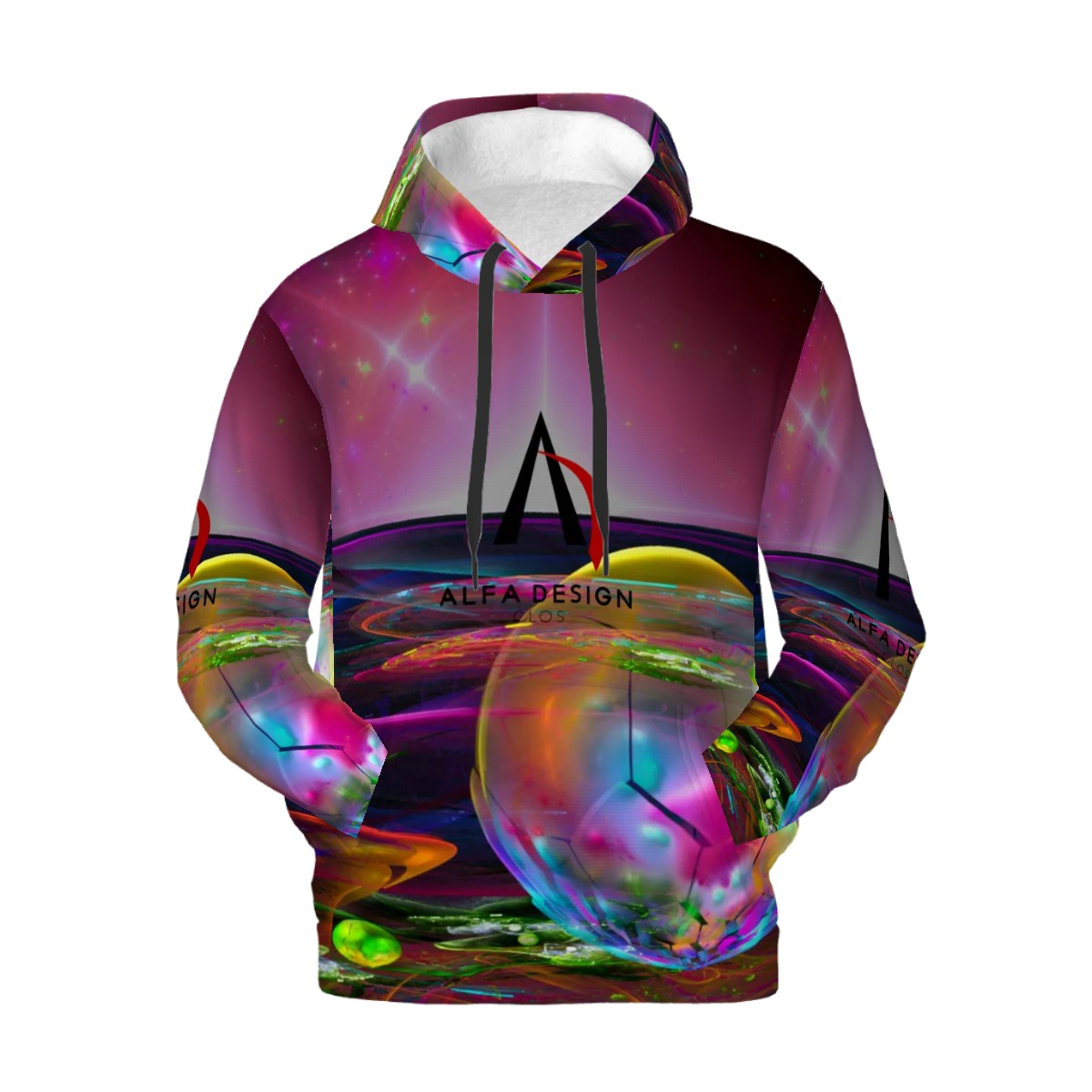 Mens Hoodie with Pockets Customized Services ALFA    754 ALFA    734