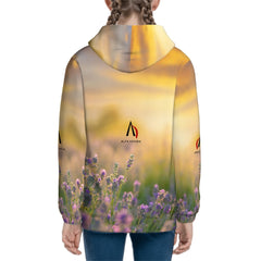 Teen Zip Up Hoodie (Without Cord) Customized Services