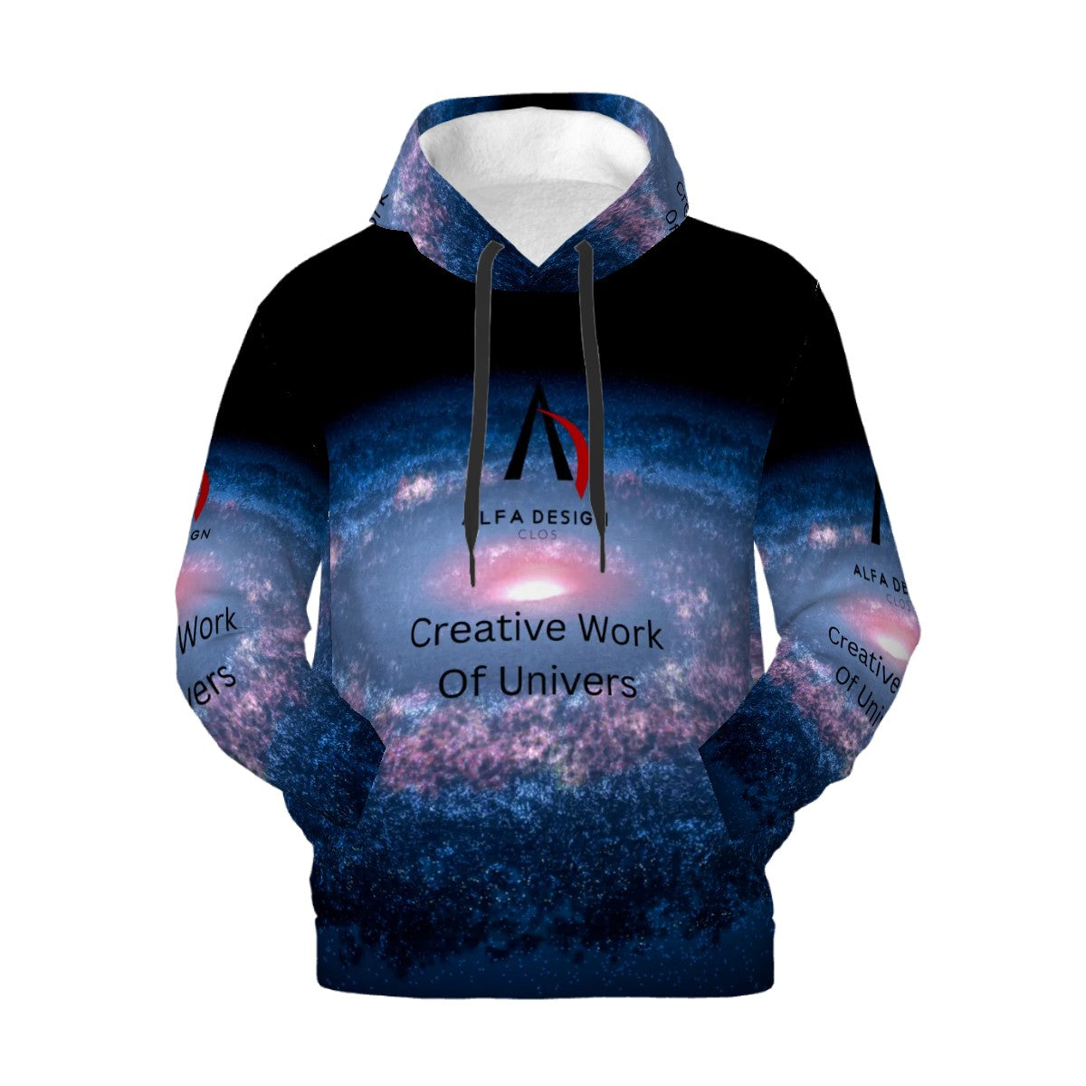 Mens Hoodie with Pockets Customized Services ALFA   77732