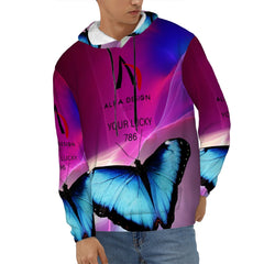 Mens Hoodie with Pockets Customized Services ALFA   7775