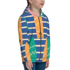 Teen Zip Up Hoodie (Without Cord) Customized Services