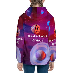 Teen Zip Up Hoodie (Without Cord) Customized Services ALFA   77732 ALFA   88830