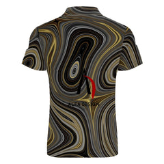 Zip Polo Shirts for Men Slim Fit ALFA   99981