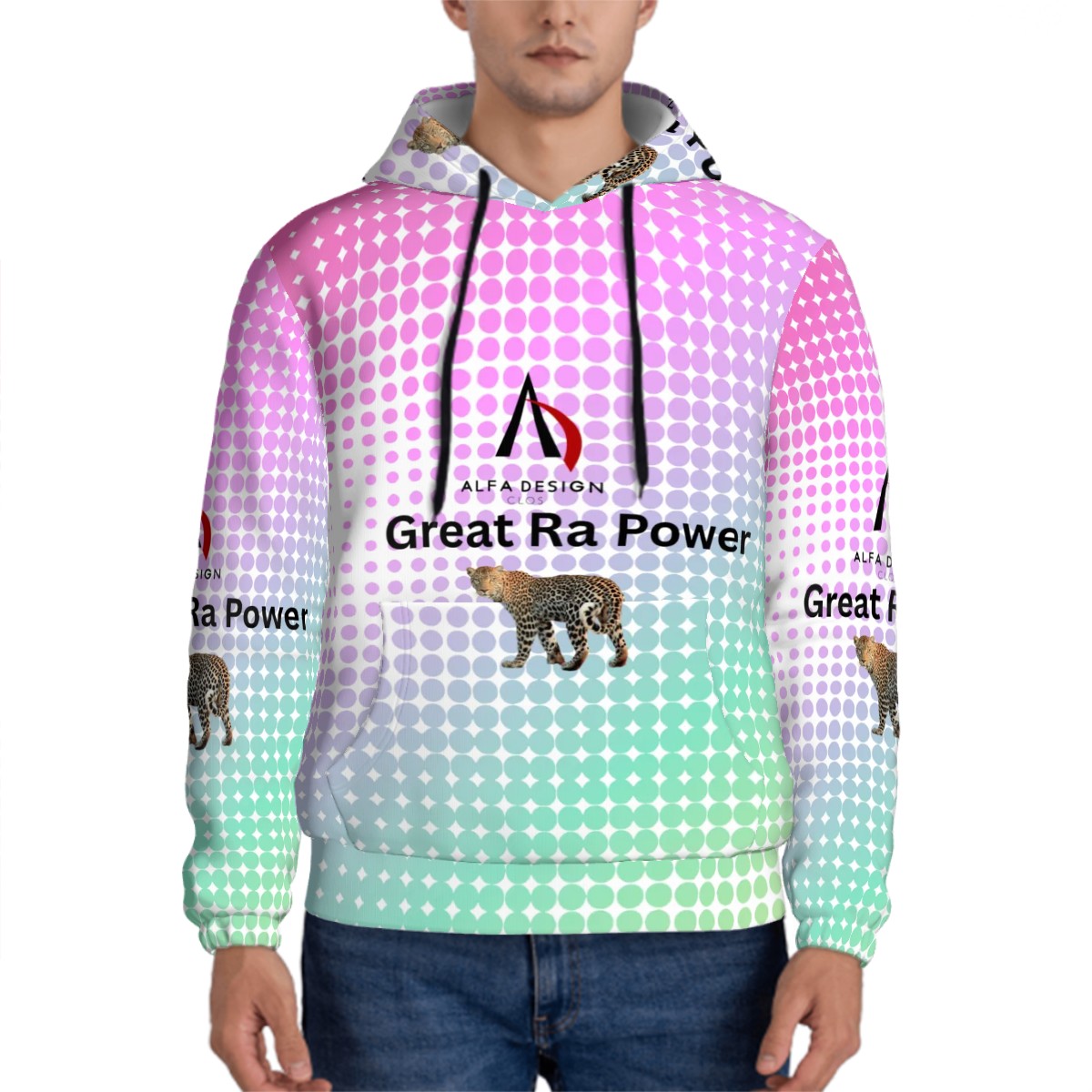 Men's Hooded Sweatshirt ALFA   77747