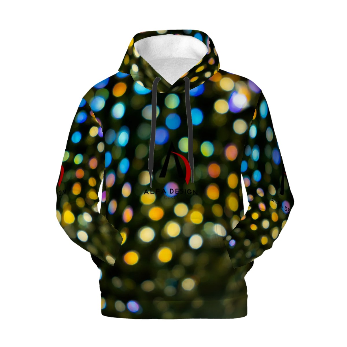 Mens Hoodie with Pockets Customized Services ALFA   757