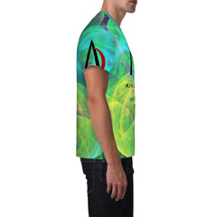 Men's ShortSleeve TShirt Customized Services ALFA   707 ALFA   7773