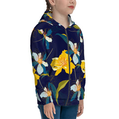 Teen Zip Up Hoodie (Without Cord) Customized Services