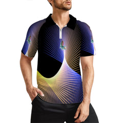 Zip Polo Shirts for Men Relaxed Fit ALFA   RRR16 ALFA   RRR15 ALFA   12123 ALFA   12124