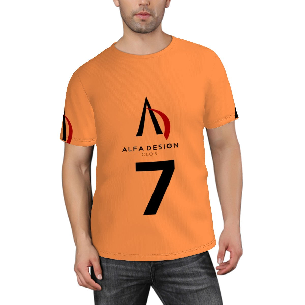 Men's ShortSleeve TShirt Customized Services ALFA   77721